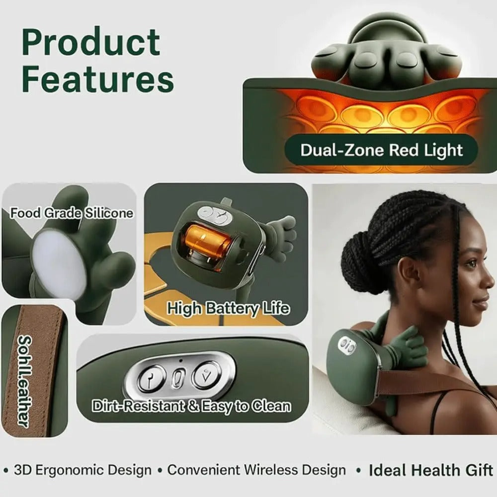 Heated Neck And Back Massager