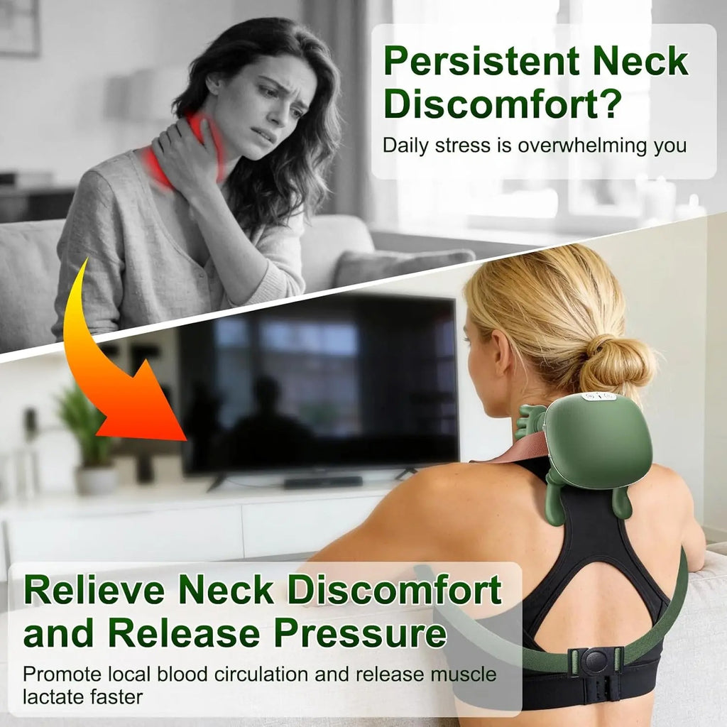 Heated Neck And Back Massager